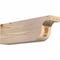 Ekena Millwork Del Monte Smooth Rafter Tail, Douglas Fir, 3 1/2"W x 6"H x 18"L RFT04X06X18DEL00SDF - alternate 1